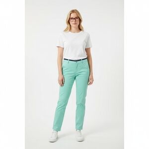 CARTONNIER By Anthropologie Green Capris Size 8